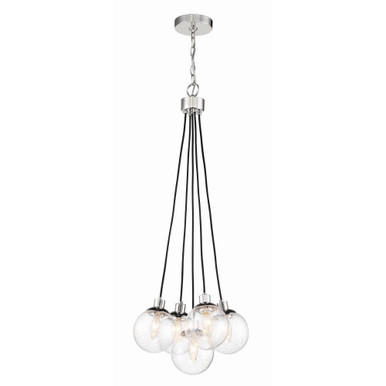 Kelham Gardens - Five Light Pendant in Transitional Style - 14.75 inches wide by 39.25 inches high - 139-BEL-990894