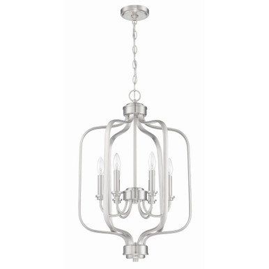 Beacon Parc - Six Light Foyer in Transitional Style - 18 inches wide by 29 inches high - 139-BEL-921733