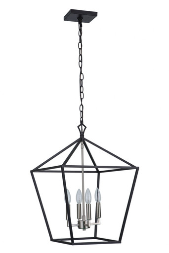 Flynt II - 4 Light Foyer In Transitional Style-23.38 Inches Tall and 16 Inche Wide - 139-BEL-1116879