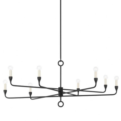 William Street 8 Light Oversized Chandelier by Bailey Street Home - 154-BEL-1279757