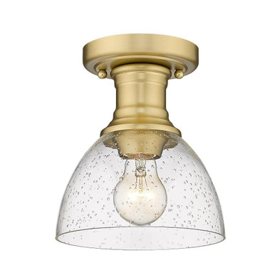 Thornbrook Mews 1 Light Semi Flush Mount by Bailey Street Home - 170-BEL-4158767