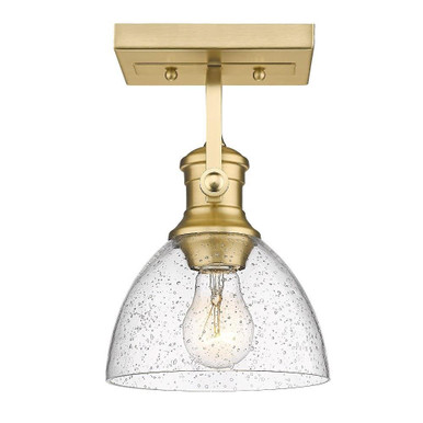 Thornbrook Mews 1 6.88 Inch Wide Semi Flush Mount by Bailey Street Home - 170-BEL-4158961