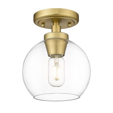 Cranford Parade 1 Light 7.25 Inch Wide Flush Mount by Bailey Street Home - 170-BEL-2320104