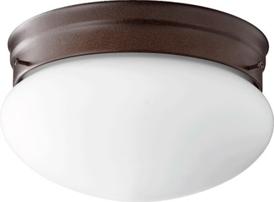 2 Light 9.75 Inch Mushroom Wide Flush Mount by Bailey Street Home - 183-BEL-906445