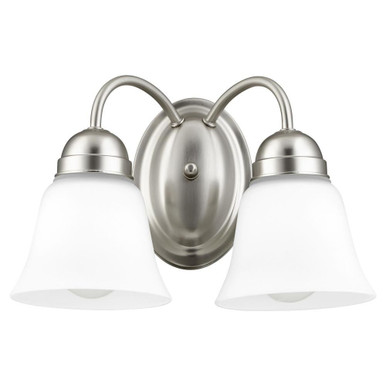 2 Light Traditional Wall Sconce 11.75 Inch Wide by Bailey Street Home - 183-BEL-897586