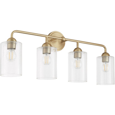 Belvoir Walk 4 Light Vanity Light 32.5 Inch Wide by Bailey Street Home - 183-BEL-1302613