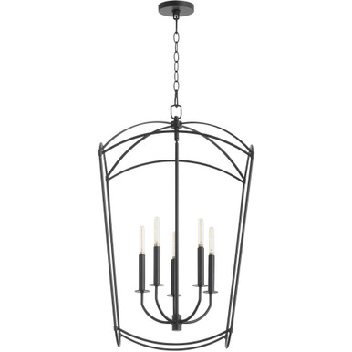 Robert Oak 5 Light Small Foyer Chandelier by Bailey Street Home - 183-BEL-6812-5