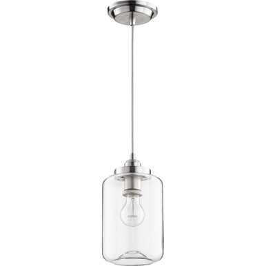 1 Light Transitional Mini Pendant 10.75 Inch Tall by Bailey Street Home - 183-BEL-906413