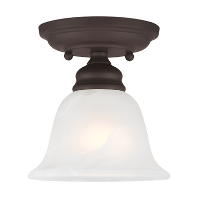 St George'S Hawthorns 1 Light 6.25 Inch Flush Mount by Bailey Street Home - 218-BEL-1029673