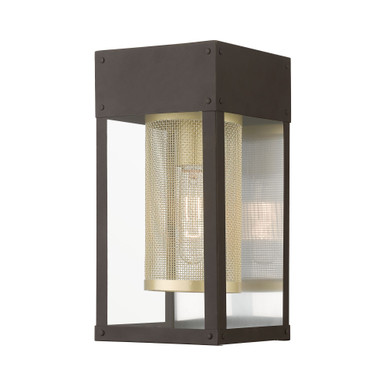 Victoria Link 1 Light Outdoor Wall Mount 12 Inch Tall by Bailey Street Home - 218-BEL-1219756