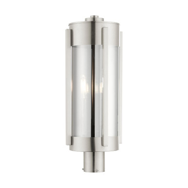 Cowslip Newydd 3 Light Outdoor Post Top Lantern 8.63 x 22 Inches by BSH - 218-BEL-939550