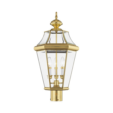 Kiln Heights 3 Light Outdoor Post Top Lantern 13 x 23.25 Inches by BSH - 218-BEL-189780