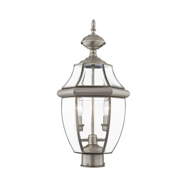 Sherwood Cliff 2 Light Outdoor Post Top Lantern 10.5 x 21.5 Inches by BSH - 218-BEL-189721