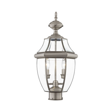 Sherwood Cliff 2 Light Outdoor Post Top Lantern 10.5 x 21.5 Inches by BSH - 218-BEL-189721