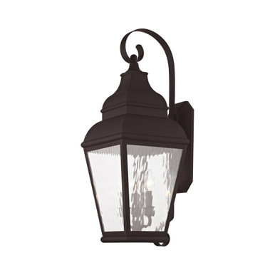 Sunningdale Pastures 3 Light Water Glass Wall Lantern by Bailey Street Home - 218-BEL-1029718