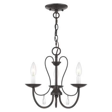 Borrowdale Edge 3 Light Small Chandelier by Bailey Street Home - 218-BEL-540014