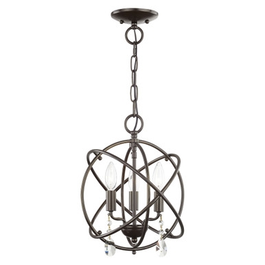 Brentwood Road 3 Light Mini Chandelier by Bailey Street Home - 218-BEL-540010