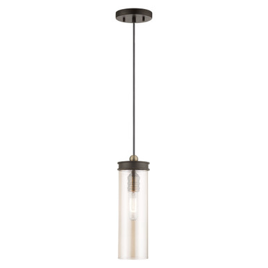 Borough Village 1 Light Mini Pendant 15 Inch Tall by Bailey Street Home - 218-BEL-831704