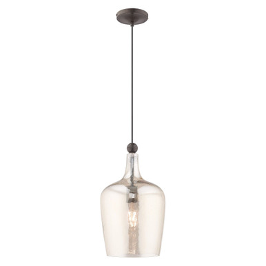 Borough Village 1 Light Small Pendant 18.5 Inch Tall by Bailey Street Home - 218-BEL-831707
