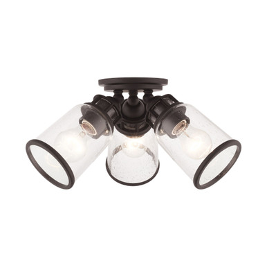 Sandplace Road 3 Light 16.38 Inch Wide Flush Mount by Bailey Street Home - 218-BEL-1012111