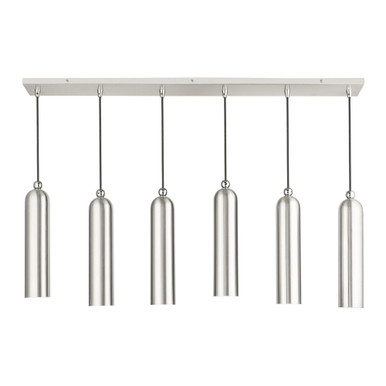 Abbotts East 6 Light Pendant by Bailey Street Home - 218-BEL-1011982