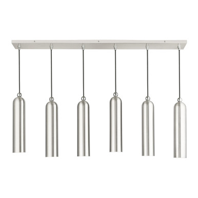 Abbotts East 6 Light Pendant by Bailey Street Home - 218-BEL-1011982