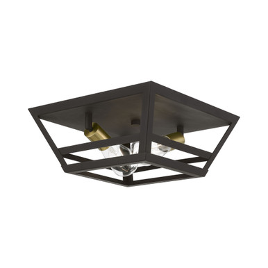Abbotsford Circus 2 Light 13 Inch Wide Flush Mount by Bailey Street Home - 218-BEL-1220046