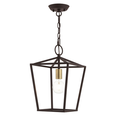 Marigold Oaks 1 Light Small Semi Flush Mount by Bailey Street Home - 218-BEL-939589