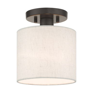 Ladywell Cloisters 1 Light 7 Inch Semi Flush Mount by Bailey Street Home - 218-BEL-1012142