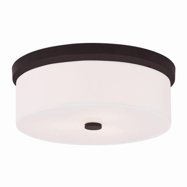 Pleasant Crescent 3 Light 15 Inch Wide Flush Mount by Bailey Street Home - 218-BEL-443993