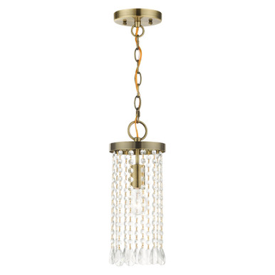 Alnwick Crescent 1 Light Mini Pendant by Bailey Street Home - 218-BEL-1012051