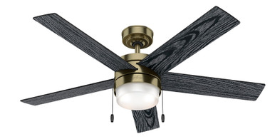 Claudette 52 Inch Ceiling Fan with LED Light Kit by Hunter Fans - 1000778
