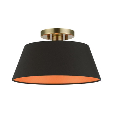 Bodringallt Terrace 1 13 Inch Wide Semi Flush Mount by Bailey Street Home - 218-BEL-1094680