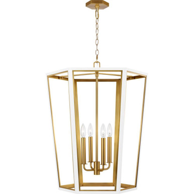 Curt 4 Light Medium Chandelier by Visual Comfort Studio - AC1094