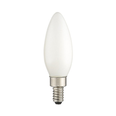 4W E12 Candelabra Base B10 Torpedo Filament LED Lamp (Pack of 10) by BSH - 218-BEL-747441