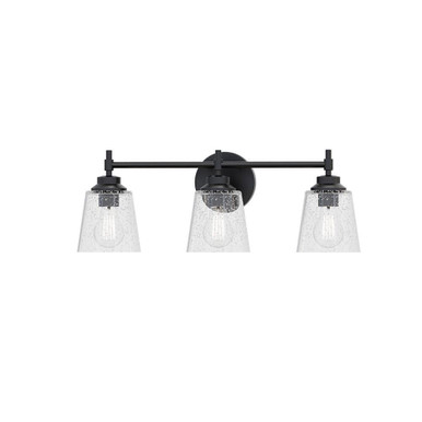 Montford 3 Light Bath Vanity 8.38 Inch Tall and 6.25 Inch Wide by BSH - 2605-BEL-1365609