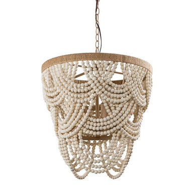 Illumina Isle 40W 4 LED Beaded Chandelier 21.65 Inch Tall by BSH - 2615-BEL-1375826