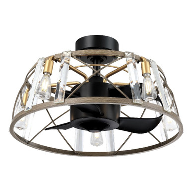 4W 5 LED Fandelier 12.4 Inch Tall and 23 Inch Wide by BSH - 2615-BEL-1376038