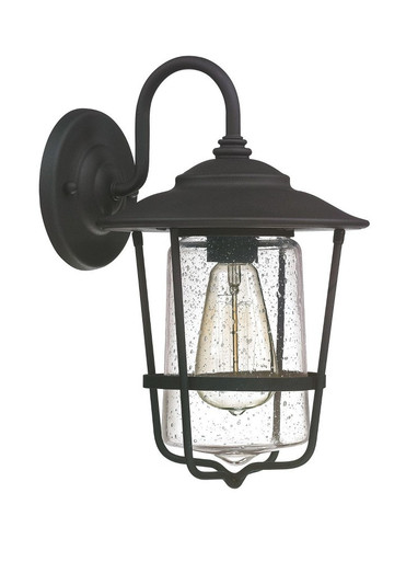 Creekside 1 Light Outdoor Wall Lantern 13.25 Inch Tall by Capital - 9601