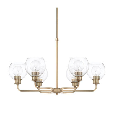 Lakeside Common 6 Light Large Chandelier by Bailey Street Home - 309-BEL-616071