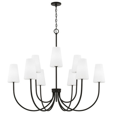 Maidens Road 9 Light Chandelier 39.5 Inch Tall and 46 Inch Wide by BSH - 309-BEL-1365280
