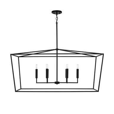 Waterside Buildings 6 Light Oversized Island Pendant by Bailey Street Home - 309-BEL-1001308