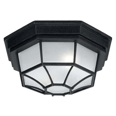 2 Light Outdoor Flush Mount 11 Inch Wide by BSH - 309-BEL-522370