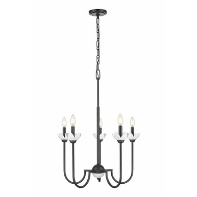 Thorn Barton 5 Light Chandelier 31.25 Inch Tall and 24 Inch Wide by BSH - 372-BEL-1374841