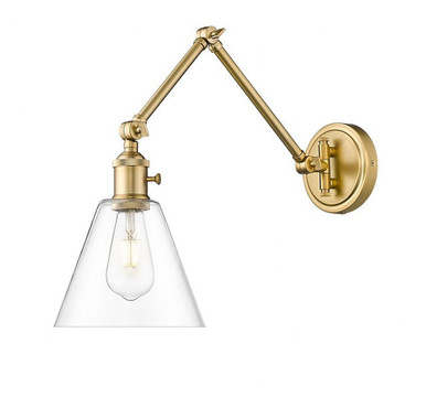 Holly Mount Way 1 Light Wall Sconce 7.75 Inch Tall by Bailey Street Home - 159-BEL-1325405