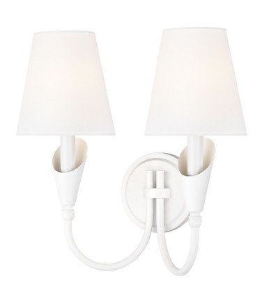 Evans Court 2 Light Wall Sconce 14.5 Inch Tall and 13.75 Inch Wide by BSH - 372-BEL-1374854