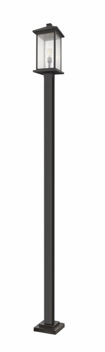 Fisher Fold 1 Light Outdoor Post Mount Lantern 9.5 x 25 Inch by BSH - 372-BEL-856872