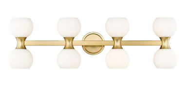 Lilac Crescent 8 Light Vanity Light by BSH - 372-BEL-1298332