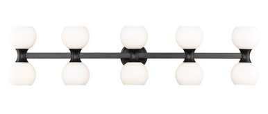 Lilac Crescent 10 Light Vanity Light by BSH - 372-BEL-1298323