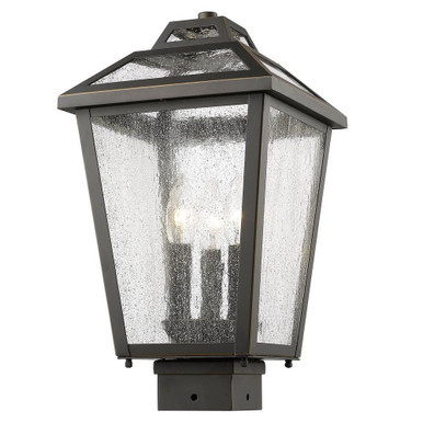 Charter Meadow 3 Light Outdoor Post Mount Lantern 9 x 16 Inches by BSH - 372-BEL-464607
